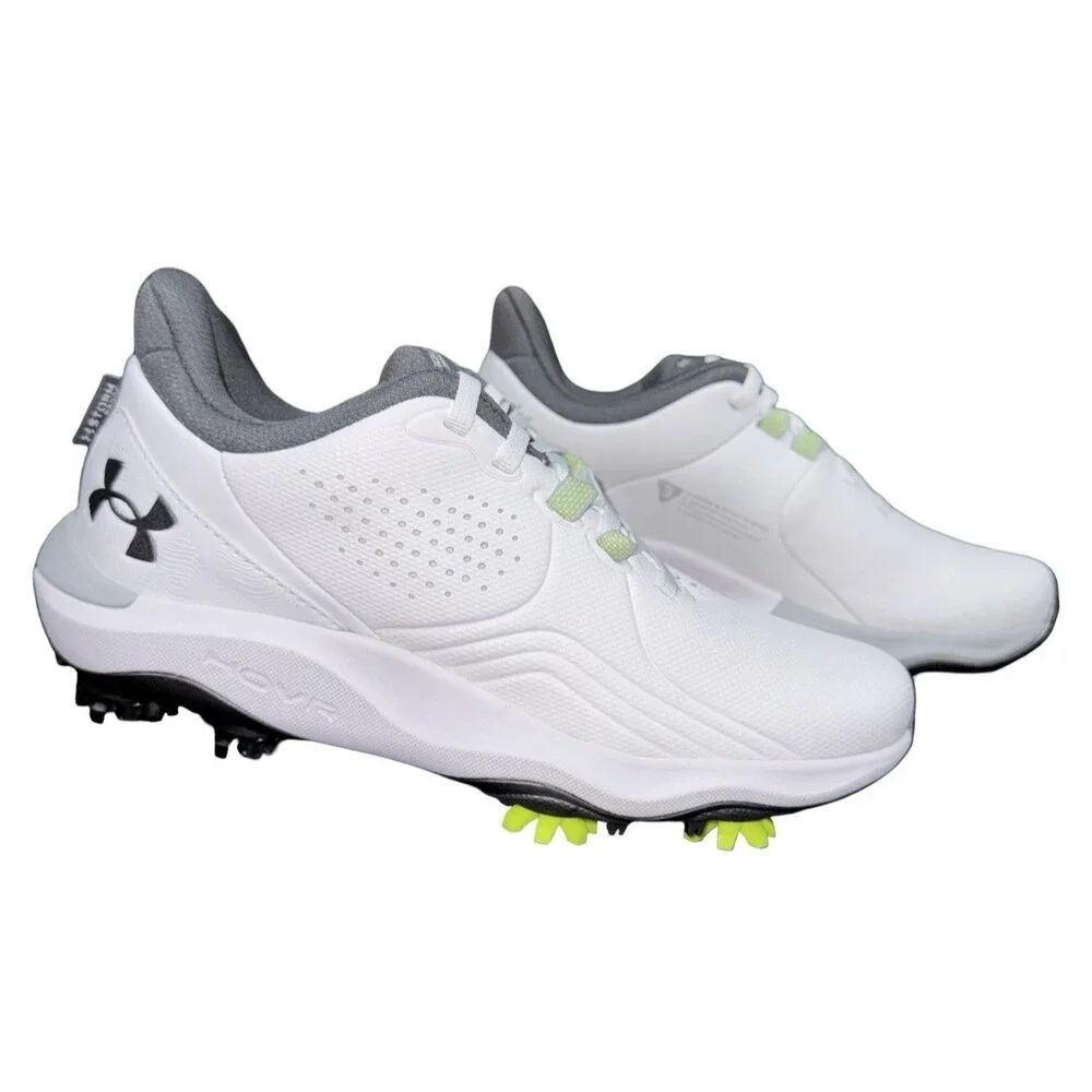 Under Armour Mens Size 4 Golf Shoe UA Drive Pro Storm White 3028725-100 New
